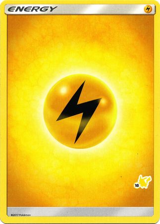 Lightning Energy (Pikachu Stamp #18) [Battle Academy 2020] | Exor Games New Glasgow