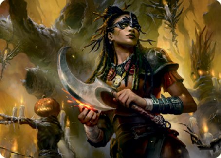 Harvesttide Sentry Art Card [Innistrad: Midnight Hunt Art Series] | Exor Games New Glasgow