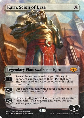 Karn, Scion of Urza [Mythic Edition] | Exor Games New Glasgow