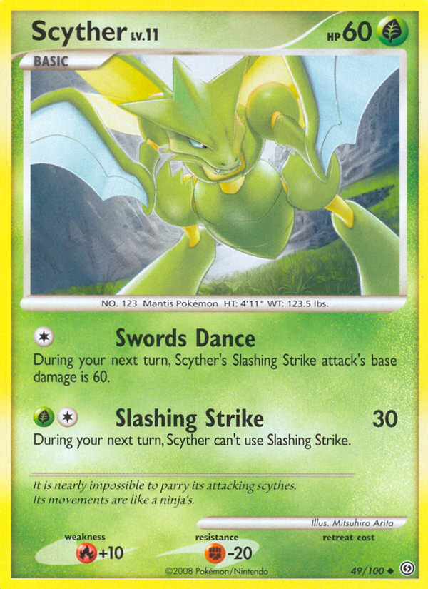 Scyther (49/100) [Diamond & Pearl: Stormfront] | Exor Games New Glasgow