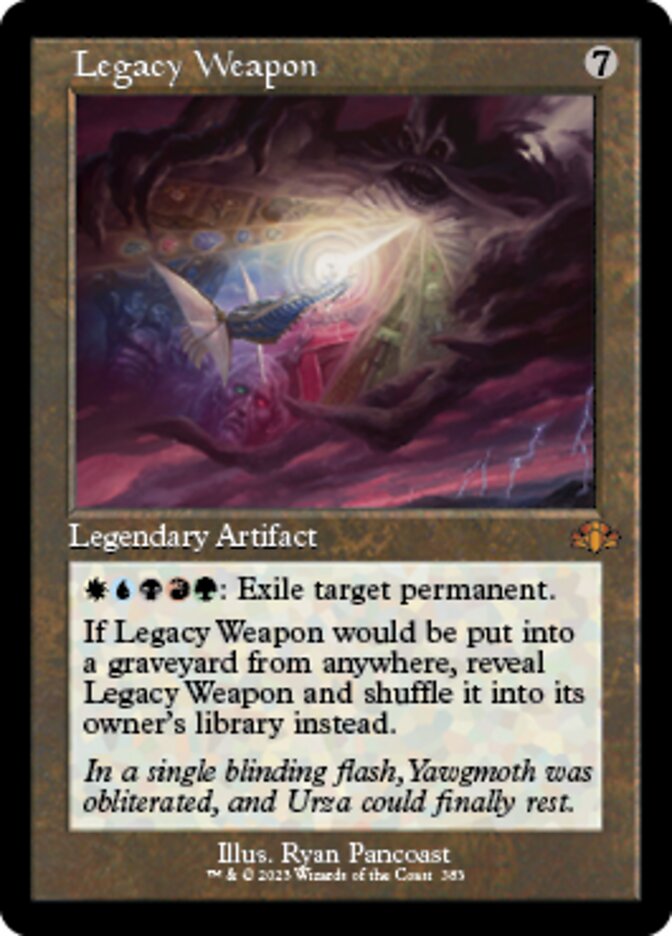 Legacy Weapon (Retro) [Dominaria Remastered] | Exor Games New Glasgow