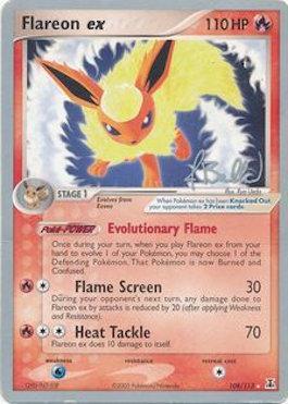 Flareon ex (108/113) (Eeveelutions - Jimmy Ballard) [World Championships 2006] | Exor Games New Glasgow