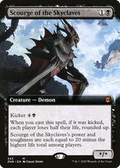 Scourge of the Skyclaves (Extended Art) [Zendikar Rising] | Exor Games New Glasgow