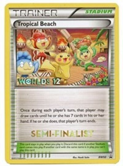 Tropical Beach (BW50) (Semi Finalist) [Black & White: Black Star Promos] | Exor Games New Glasgow