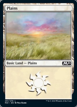 Plains (261) [Core Set 2021] | Exor Games New Glasgow