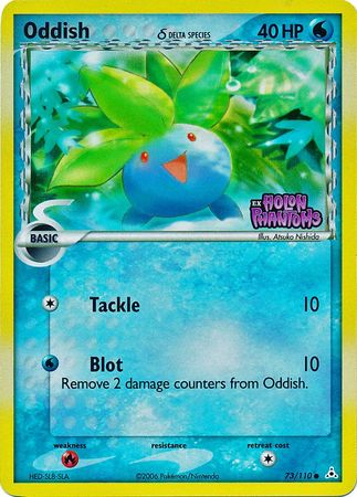 Oddish (73/110) (Delta Species) (Stamped) [EX: Holon Phantoms] | Exor Games New Glasgow