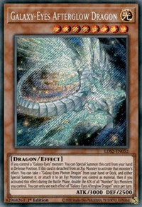 Galaxy-Eyes Afterglow Dragon [LDS2-EN052] Secret Rare | Exor Games New Glasgow