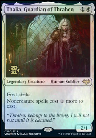 Thalia, Guardian of Thraben [Innistrad: Crimson Vow Prerelease Promos] | Exor Games New Glasgow