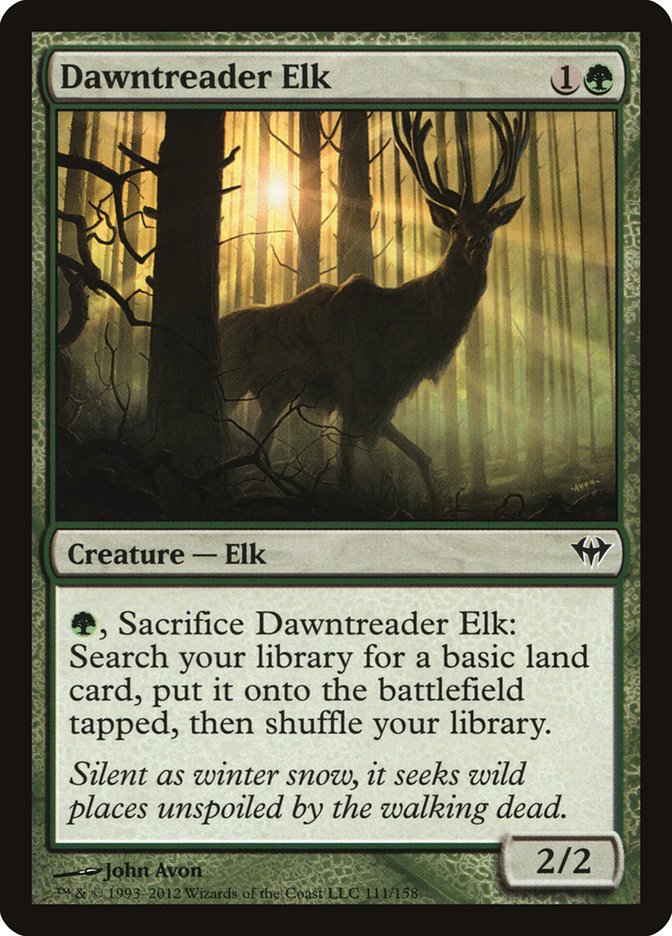 Dawntreader Elk [Dark Ascension] | Exor Games New Glasgow