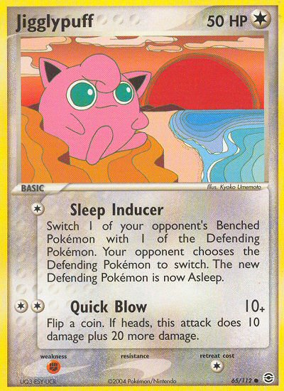 Jigglypuff (65/112) [EX: FireRed & LeafGreen] | Exor Games New Glasgow