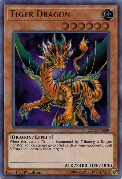 Tiger Dragon [LCKC-EN069] Ultra Rare | Exor Games New Glasgow