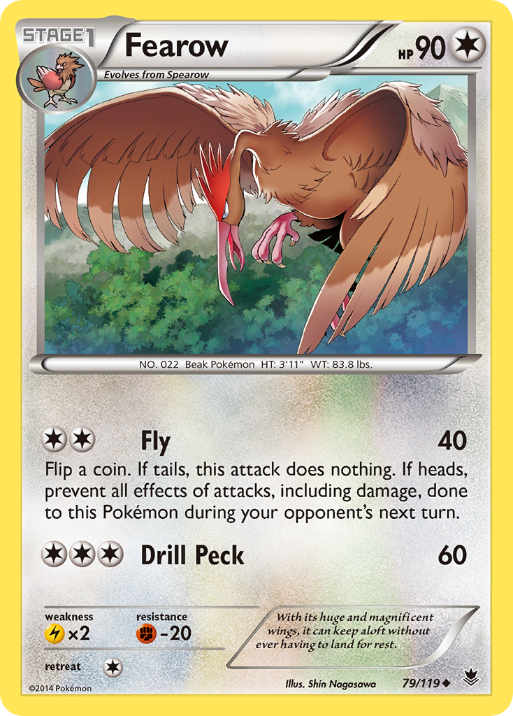 Fearow (79/119) [XY: Phantom Forces] | Exor Games New Glasgow