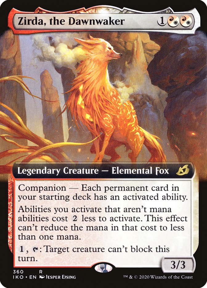 Zirda, the Dawnwaker (Extended Art) [Ikoria: Lair of Behemoths] | Exor Games New Glasgow