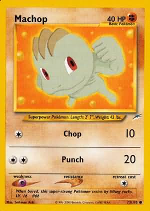 Machop (73/105) [Neo Destiny Unlimited] | Exor Games New Glasgow