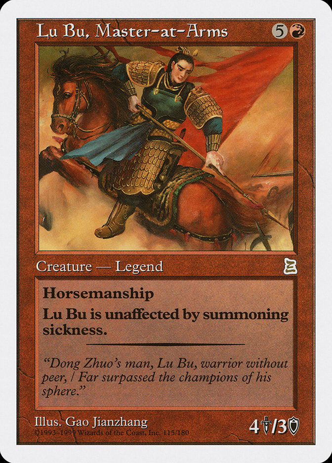 Lu Bu, Master-at-Arms [Portal Three Kingdoms] | Exor Games New Glasgow