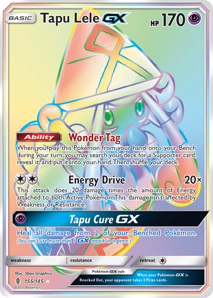 Tapu Lele GX (155/145) [Sun & Moon: Guardians Rising] | Exor Games New Glasgow