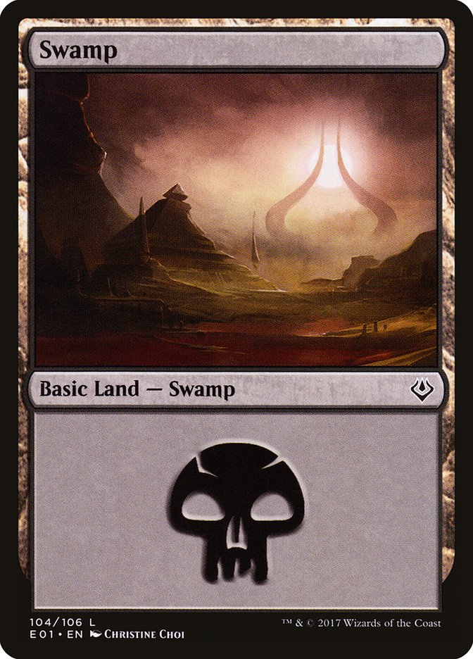 Swamp (104) [Archenemy: Nicol Bolas] | Exor Games New Glasgow