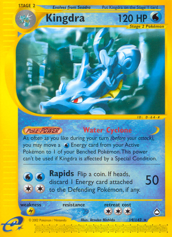 Kingdra (19/147) [Aquapolis] | Exor Games New Glasgow