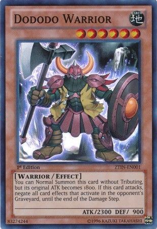 Dododo Warrior [ZTIN-EN001] Super Rare | Exor Games New Glasgow