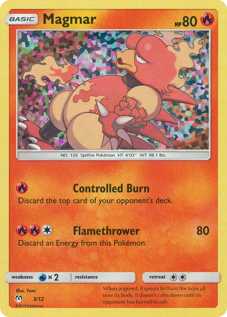 Magmar (3/12) [McDonald's Promos: 2019 Collection] | Exor Games New Glasgow