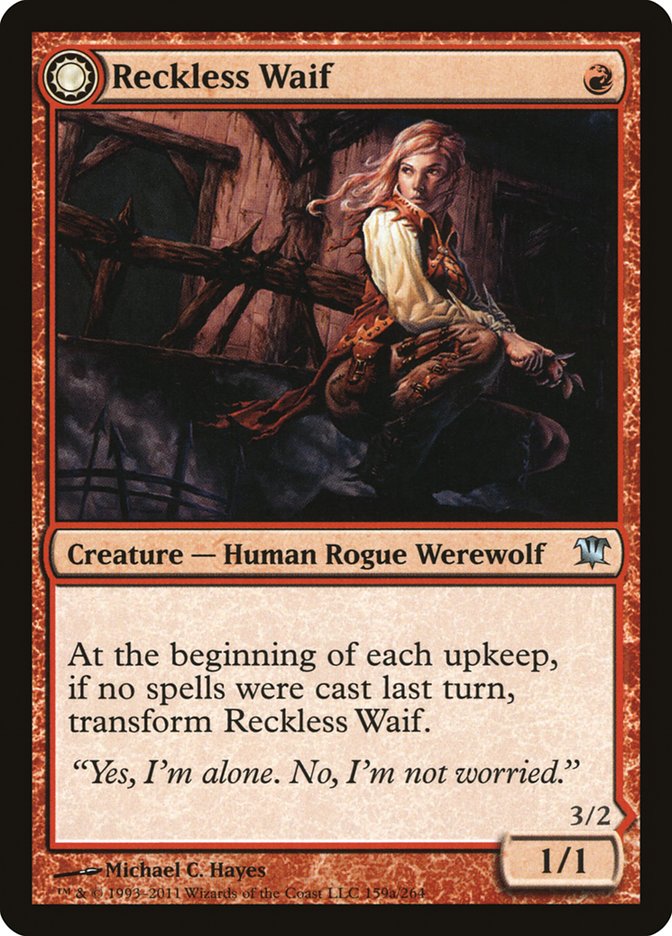 Reckless Waif // Merciless Predator [Innistrad] | Exor Games New Glasgow