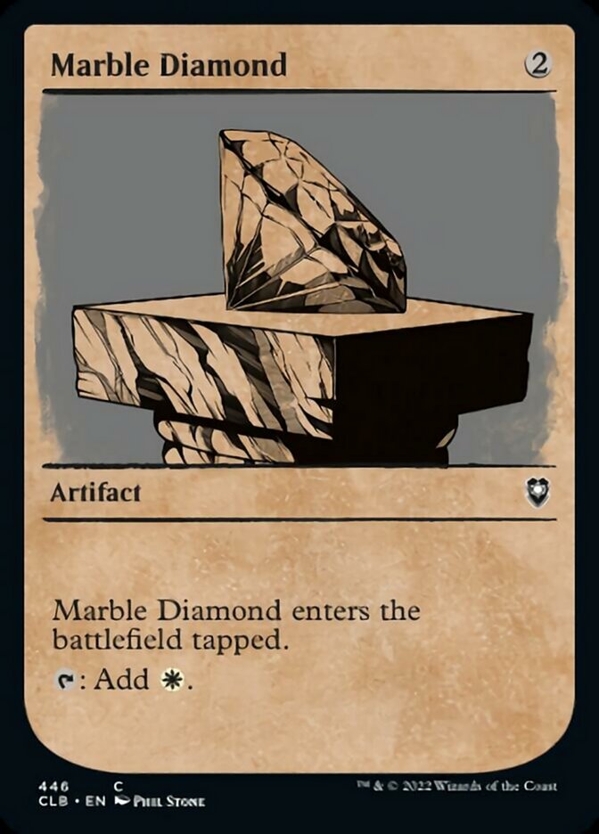 Marble Diamond (Showcase) [Commander Legends: Battle for Baldur's Gate] | Exor Games New Glasgow