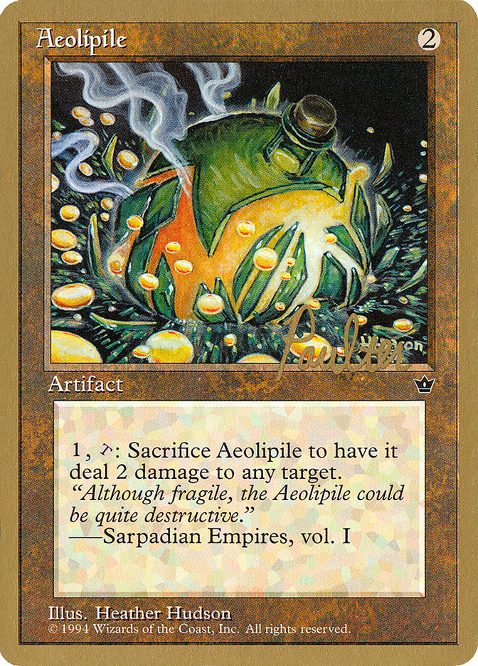 Aeolipile (Preston Poulter) [Pro Tour Collector Set] | Exor Games New Glasgow