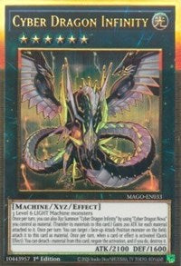 Cyber Dragon Infinity [MAGO-EN033] Gold Rare | Exor Games New Glasgow