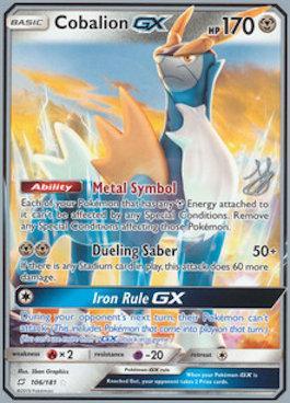 Cobalion GX (106/181) (Perfection - Henry Brand) [World Championships 2019] | Exor Games New Glasgow