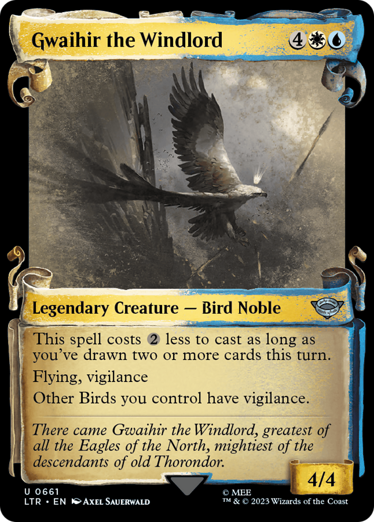 Gwaihir the Windlord [The Lord of the Rings: Tales of Middle-Earth Showcase Scrolls] | Exor Games New Glasgow