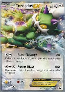 Tornadus EX (90/108) (CMT - Zachary Bokhari) [World Championships 2012] | Exor Games New Glasgow