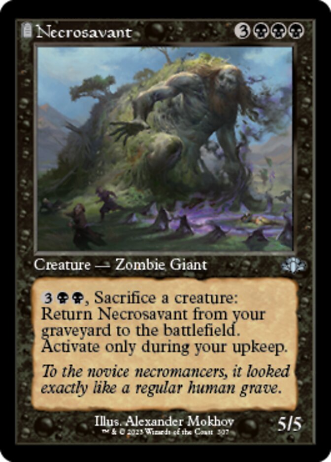 Necrosavant (Retro) [Dominaria Remastered] | Exor Games New Glasgow