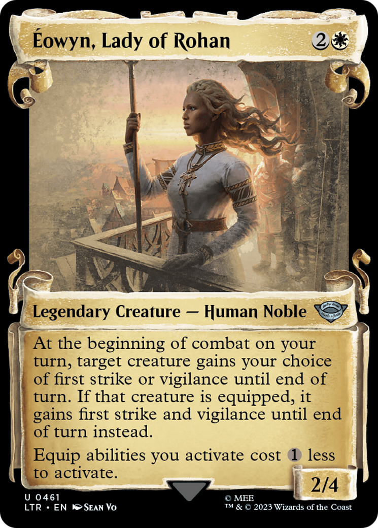 Eowyn, Lady of Rohan [The Lord of the Rings: Tales of Middle-Earth Showcase Scrolls] | Exor Games New Glasgow