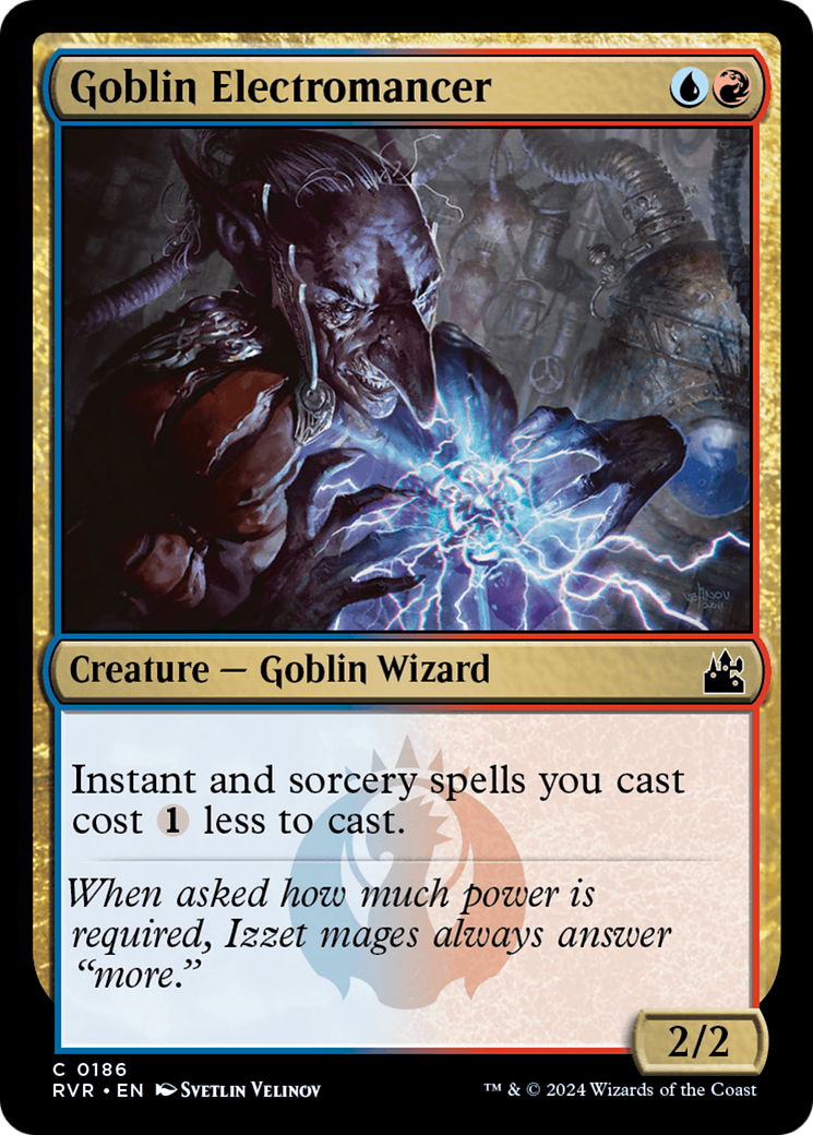 Goblin Electromancer [Ravnica Remastered] | Exor Games New Glasgow