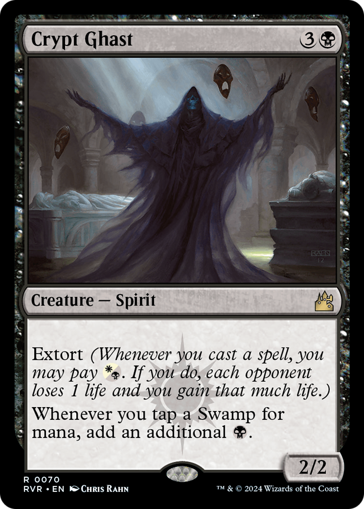 Crypt Ghast [Ravnica Remastered] | Exor Games New Glasgow