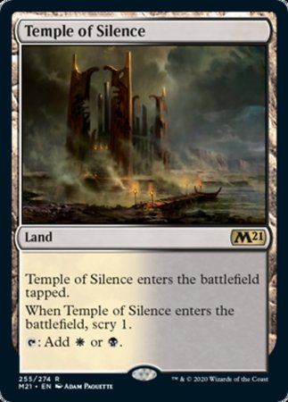 Temple of Silence [Core Set 2021] | Exor Games New Glasgow