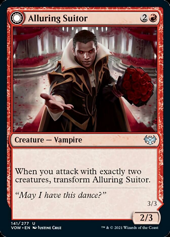 Alluring Suitor // Deadly Dancer [Innistrad: Crimson Vow] | Exor Games New Glasgow