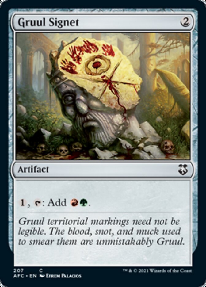 Gruul Signet [Dungeons & Dragons: Adventures in the Forgotten Realms Commander] | Exor Games New Glasgow