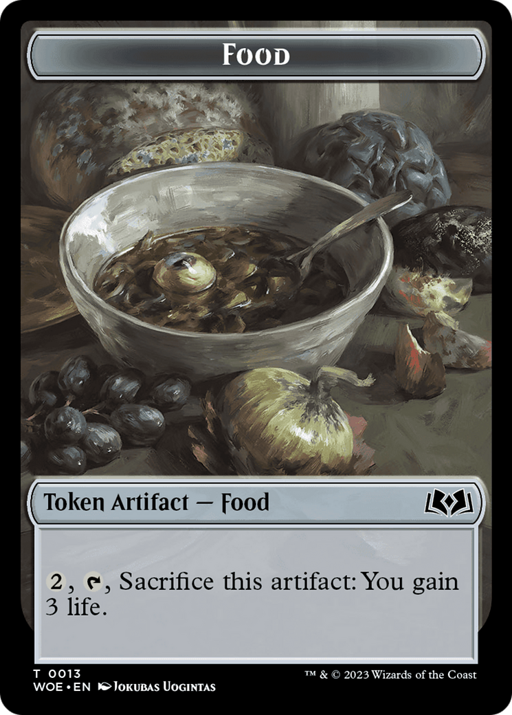 Food (0013) Token [Wilds of Eldraine Tokens] | Exor Games New Glasgow