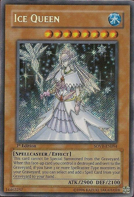 Ice Queen [SOVR-EN094] Secret Rare | Exor Games New Glasgow