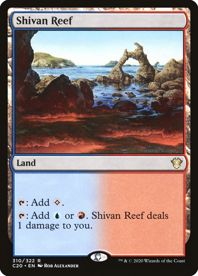 Shivan Reef [Commander 2020] | Exor Games New Glasgow