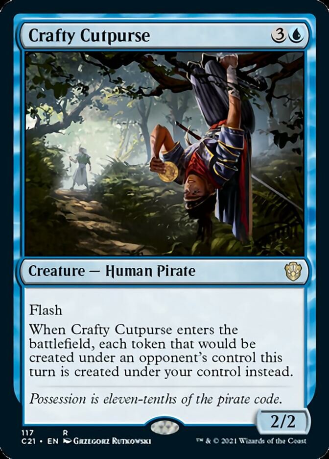 Crafty Cutpurse [Commander 2021] | Exor Games New Glasgow