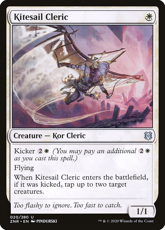 Kitesail Cleric [Zendikar Rising] | Exor Games New Glasgow