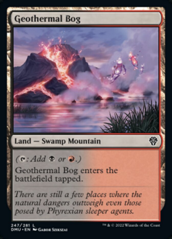 Geothermal Bog [Dominaria United] | Exor Games New Glasgow