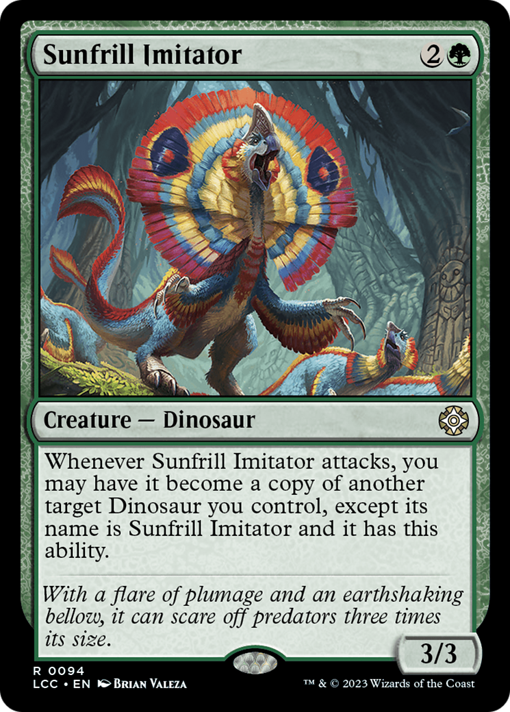 Sunfrill Imitator [The Lost Caverns of Ixalan Commander] | Exor Games New Glasgow