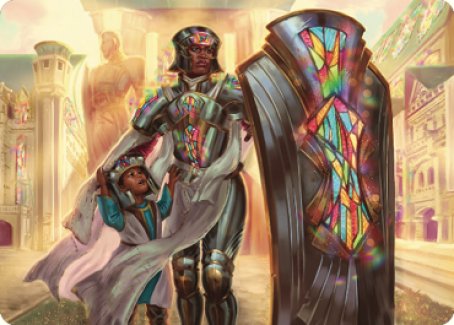 Guardian of New Benalia Art Card [Dominaria United Art Series] | Exor Games New Glasgow