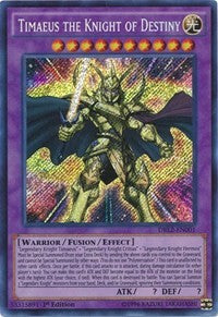 Timaeus the Knight of Destiny [DRL2-EN001] Secret Rare | Exor Games New Glasgow