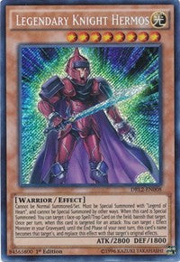 Legendary Knight Hermos [DRL2-EN008] Secret Rare | Exor Games New Glasgow