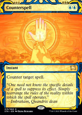 Counterspell (Etched Foil) [Strixhaven Mystical Archive] | Exor Games New Glasgow