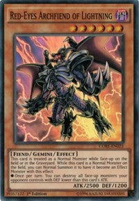 Red-Eyes Archfiend of Lightning [CORE-EN023] Super Rare | Exor Games New Glasgow